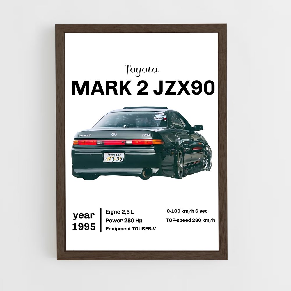 Poster Mécanique de Légende – affiche Toyota (vue 5)